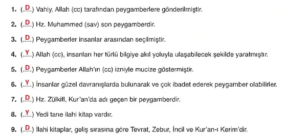 6. Sınıf Din Kültürü Ders Kitabı Sayfa 37 Cevapları 6. Sınıf Din Kültürü Ders Kitabı Sayfa 37 Cevapları