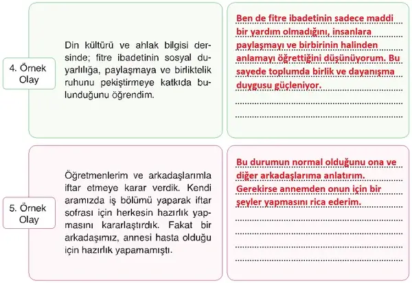 6. Sınıf Din Kültürü Ders Kitabı Sayfa 65 Cevapları 6. Sınıf Din Kültürü Ders Kitabı Sayfa 65 Cevapları
