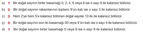 6. Sınıf Matematik Ders Kitabı Sayfa 37 Cevapları