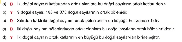 6. Sınıf Matematik Ders Kitabı Sayfa 56 Cevapları 6. Sınıf Matematik Ders Kitabı Sayfa 56 Cevapları