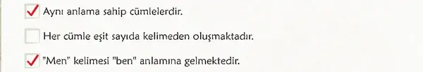 6. Sınıf Türkçe Ders Kitabı Sayfa 42-44-45-46-47-48-49 Cevapları 1. Kitap