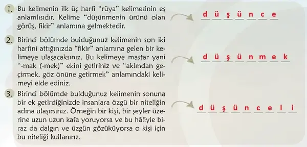 6. Sınıf Türkçe Ders Kitabı Sayfa 84-85-86-87-88-89 Cevapları 1. Kitap