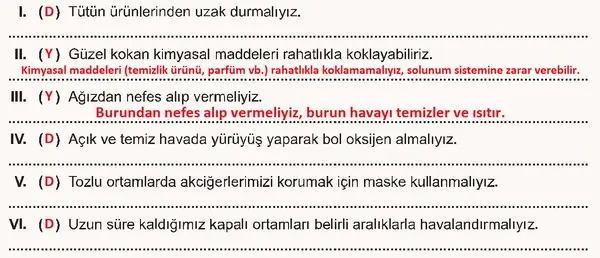 7. Sınıf Fen Bilimleri Ders Kitabı Sayfa 128 Cevapları 7. Sınıf Fen Bilimleri Ders Kitabı Sayfa 128 Cevapları