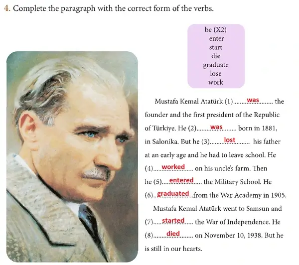 7. Sınıf İngilizce Ders Kitabı Sayfa 43 Cevapları 7. Sınıf İngilizce Ders Kitabı Sayfa 43 Cevapları