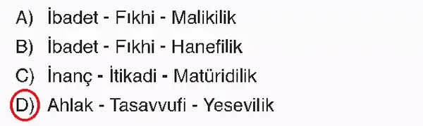 7. Sınıf Din Kültürü Ders Kitabı Sayfa 119 Cevapları 7. Sınıf Din Kültürü Ders Kitabı Sayfa 119 Cevapları
