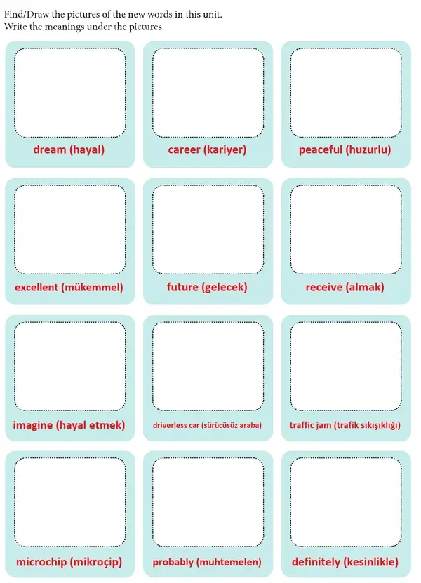 7. Sınıf İngilizce Ders Kitabı Sayfa 98 Cevapları 7. Sınıf İngilizce Ders Kitabı Sayfa 98 Cevapları