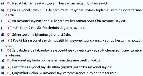 7. Sınıf Matematik Ders Kitabı Sayfa 112-113 Cevapları 1. Kitap