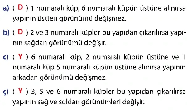 7. Sınıf Matematik Ders Kitabı Sayfa 124 Cevapları 7. Sınıf Matematik Ders Kitabı Sayfa 124 Cevapları