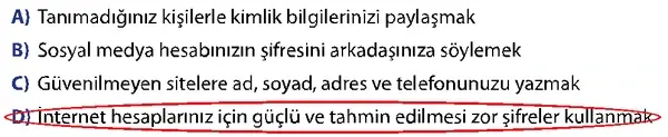 7. Sınıf Matematik Ders Kitabı Sayfa 195-196 Cevapları 1. Kitap