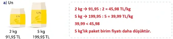 7. Sınıf Matematik Ders Kitabı Sayfa 70 Cevapları 2. Kitap