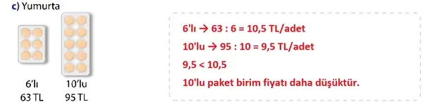 7. Sınıf Matematik Ders Kitabı Sayfa 70 Cevapları İkinci Kitap