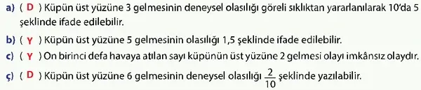 7. Sınıf Matematik Ders Kitabı Sayfa 74 Cevapları 2. Kitap 7. Sınıf Matematik Ders Kitabı Sayfa 74 Cevapları 2. Kitap