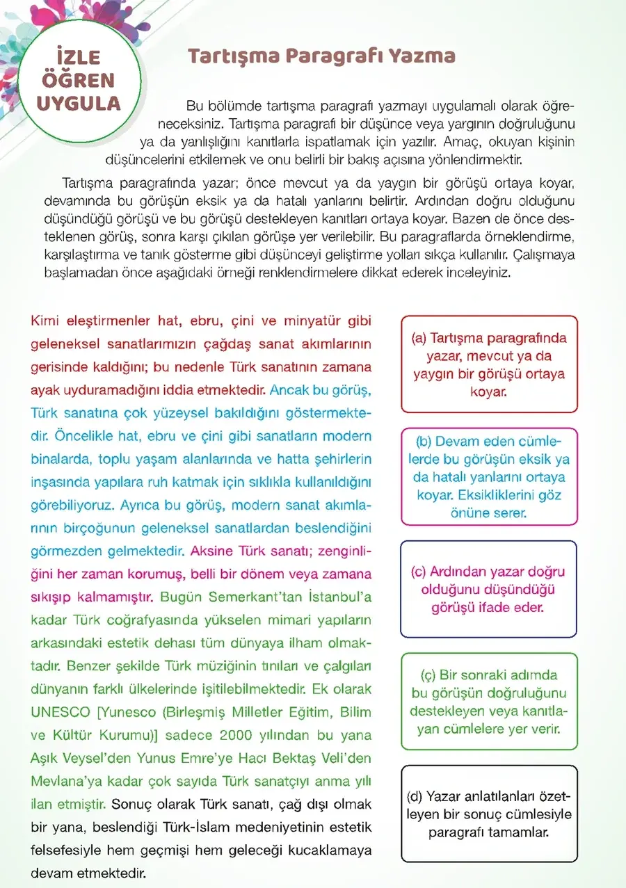 7. Sınıf Türkçe Ders Kitabı Sayfa 33-34-35-36-37 Cevapları 2. Kitap