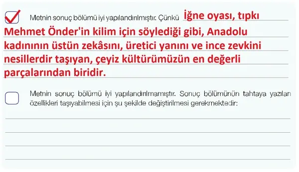 7. Sınıf Türkçe Ders Kitabı Sayfa 42-43-44-45-46 Cevapları 2. Kitap