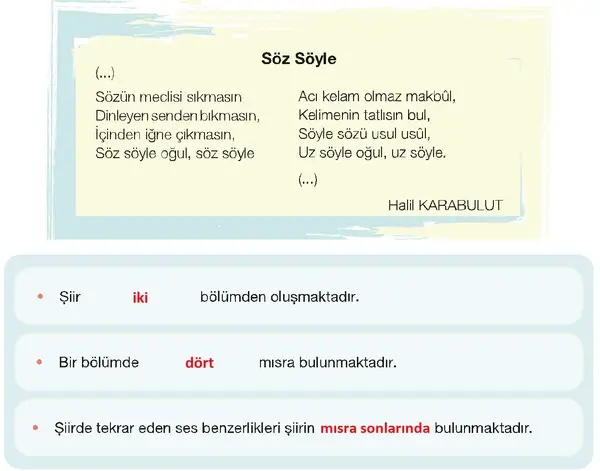 7. Sınıf Türkçe Ders Kitabı Sayfa 159 Cevapları