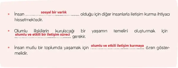 7. Sınıf Türkçe Ders Kitabı Sayfa 161-162-163-164 Cevapları 1. Kitap
