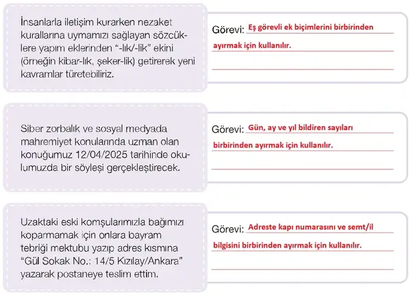 7. Sınıf Türkçe Ders Kitabı Sayfa 163 Cevapları 7. Sınıf Türkçe Ders Kitabı Sayfa 163 Cevapları