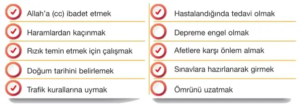 8. Sınıf Din Kültürü Ders Kitabı Sayfa 37 Cevapları Bilim ve Kültür Yayınları