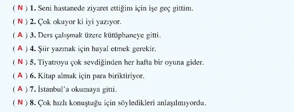 8. Sınıf Türkçe Ders Kitabı Sayfa 122 Cevapları 8. Sınıf Türkçe Ders Kitabı Sayfa 122 Cevapları
