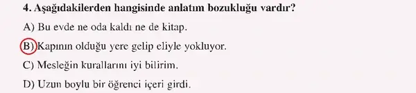 8. Sınıf Türkçe Ders Kitabı Sayfa 192 Cevapları