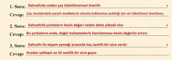 8. Sınıf Türkçe Ders Kitabı Sayfa 201 Cevapları