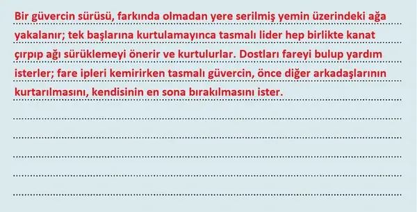 8. Sınıf Türkçe Ders Kitabı Sayfa 39 Cevapları 8. Sınıf Türkçe Ders Kitabı Sayfa 39 Cevapları