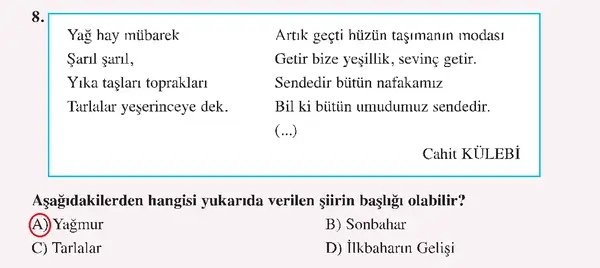 8. Sınıf Türkçe Ders Kitabı Sayfa 47 Cevapları Hecce Yayıncılık 8. Sınıf Türkçe Ders Kitabı Sayfa 47 Cevapları Hecce Yayıncılık
