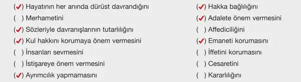 8. Sınıf Din Kültürü Ders Kitabı Sayfa 104 Cevapları
