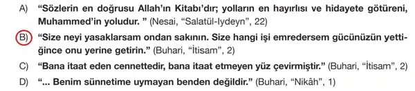 8. Sınıf Din Kültürü Ders Kitabı Sayfa 146 Cevapları