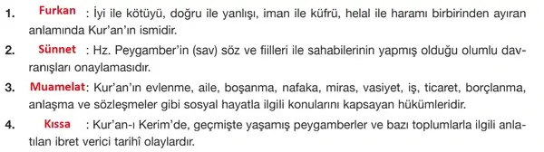 8. Sınıf Din Kültürü Ders Kitabı Sayfa 147 Cevapları