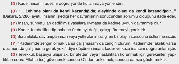 8. Sınıf Din Kültürü Ders Kitabı Sayfa 27 Cevapları 8. Sınıf Din Kültürü Ders Kitabı Sayfa 27 Cevapları