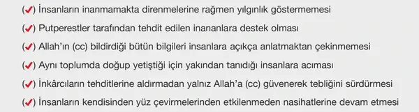 8. Sınıf Din Kültürü Ders Kitabı Sayfa 53-55-56 Cevapları