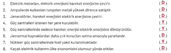 8. Sınıf Fen Bilimleri Ders Kitabı Sayfa 305 Cevapları Hecce Yayıncılık