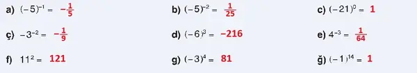 8. Sınıf Matematik Ders Kitabı Sayfa 53 Cevapları Sonuç Yayınları
