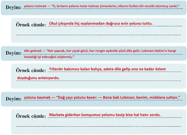 8. Sınıf Türkçe Ders Kitabı Sayfa 216 Cevapları 8. Sınıf Türkçe Ders Kitabı Sayfa 216 Cevapları