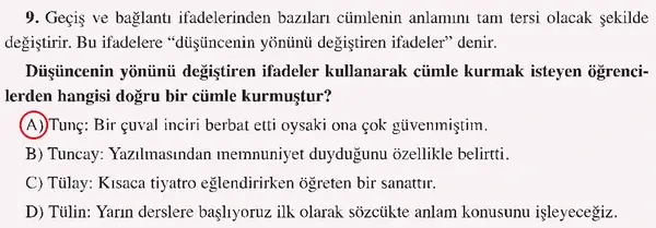 8. Sınıf Türkçe Ders Kitabı Sayfa 262 Cevapları Hecce Yayıncılık 8. Sınıf Türkçe Ders Kitabı Sayfa 262 Cevapları Hecce Yayıncılık