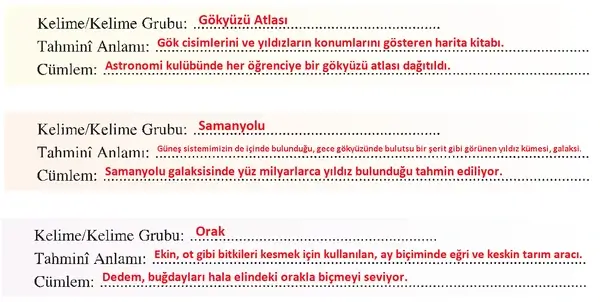 8. Sınıf Türkçe Ders Kitabı Sayfa 277 Cevapları