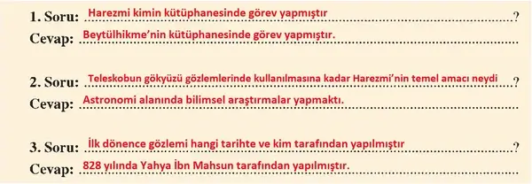 8. Sınıf Türkçe Ders Kitabı Sayfa 290 Cevapları