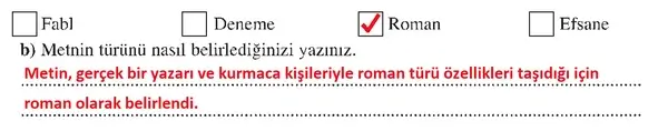 8. Sınıf Türkçe Ders Kitabı Sayfa 71 Cevapları Hecce Yayıncılık