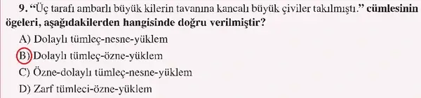 8. Sınıf Türkçe Ders Kitabı Sayfa 86 Cevapları