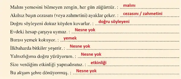 8. Sınıf Türkçe Ders Kitabı Sayfa 96 Cevapları 8. Sınıf Türkçe Ders Kitabı Sayfa 96 Cevapları